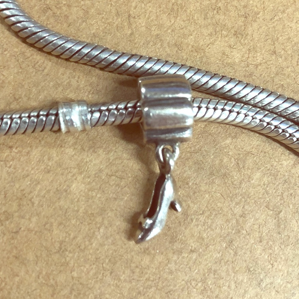 Sterling Silver Pandora High Heel Charm